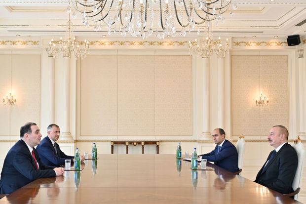 Prezident İlham Əliyev Gürcüstanın təhsil və elm nazirini qəbul edib